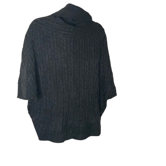 ST. John’s Bay dark grey short sleeve sweater. Size M. NWT - Picture 5 of 7